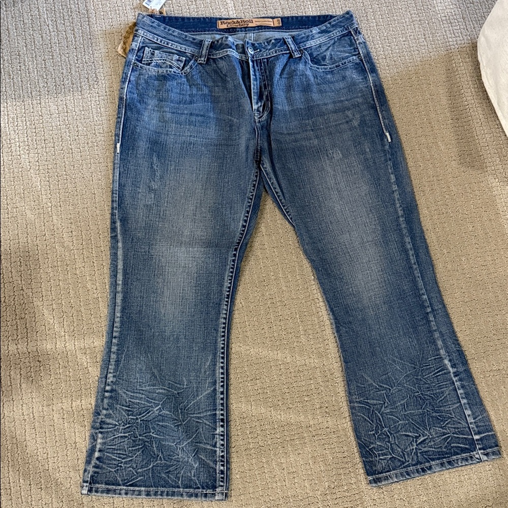 Rock & Roll Cowboy Relaxed Bootcut Jeans